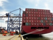 Mayor operación de contenedores en Sociedad Portuaria de Cartagena