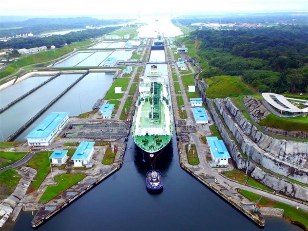 Canal de Panamá Congestión de buques tanque GNL se podría prolongar