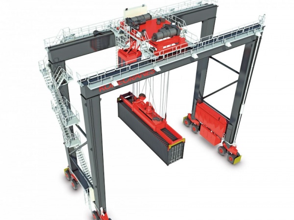 Konecranes recibe orden de ocho grúas eléctricas RTG para una nueva