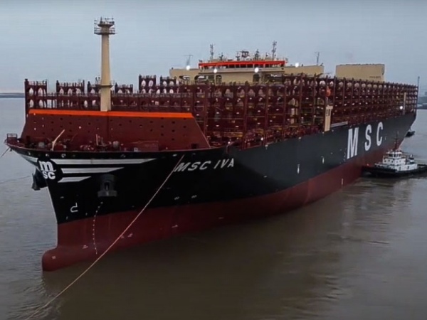 Msc Recibe Portacontenedores De Teus Que Operar En Servicio