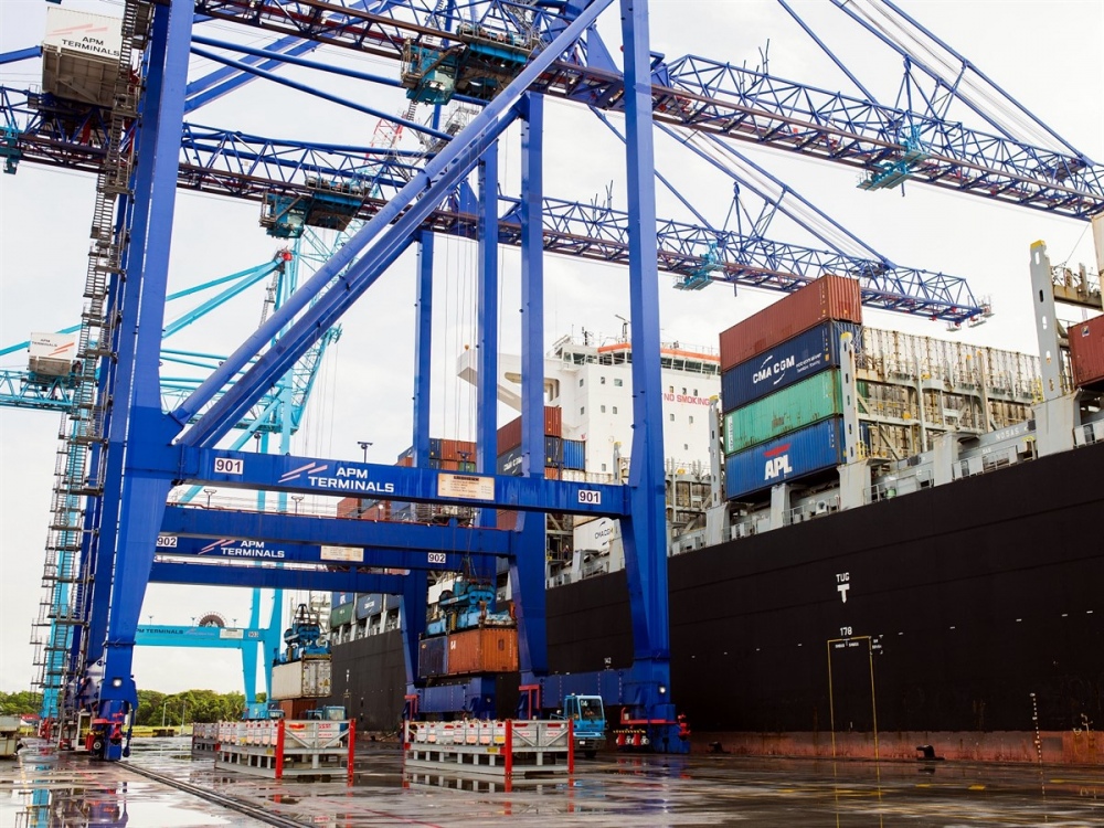 APM Terminals Quetzal recibe al mayor portacontenedores arribado a