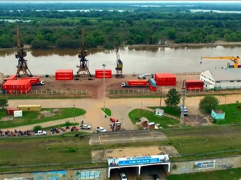 Puerto de Barranqueras de Argentina se reactiva gracias a