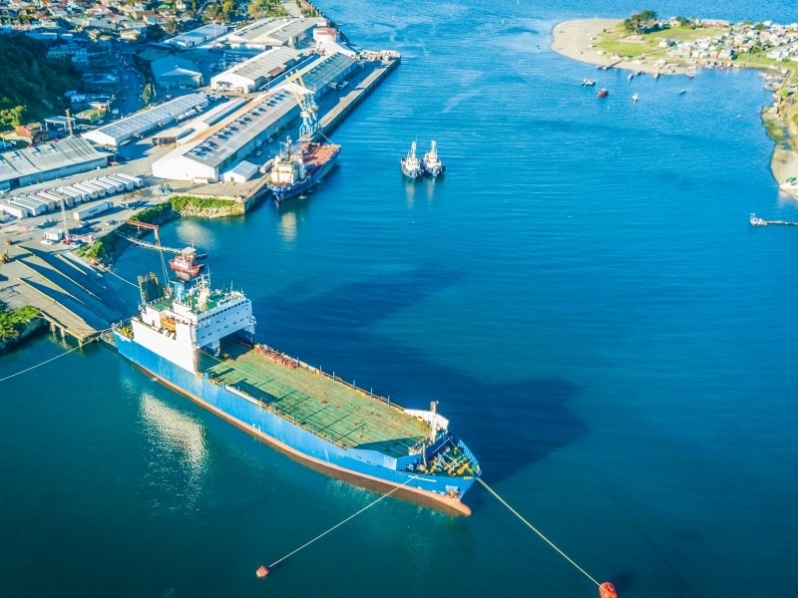 Dónde está el puerto de palos de donde salió colón