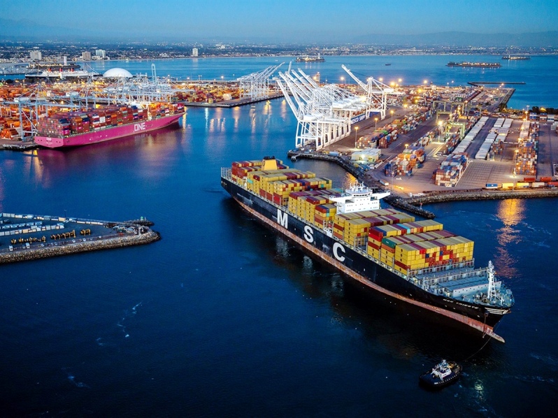 Puertos de Los Ángeles y Long Beach movilizan más de 3,32 millones de TEUs  en los dos primeros meses del año - MundoMaritimo